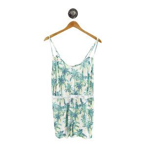 Roxy Palm Printed Romper #206-39